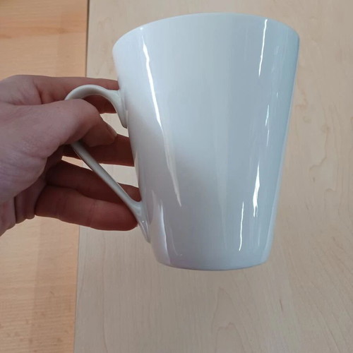 Ceramic mug white like new