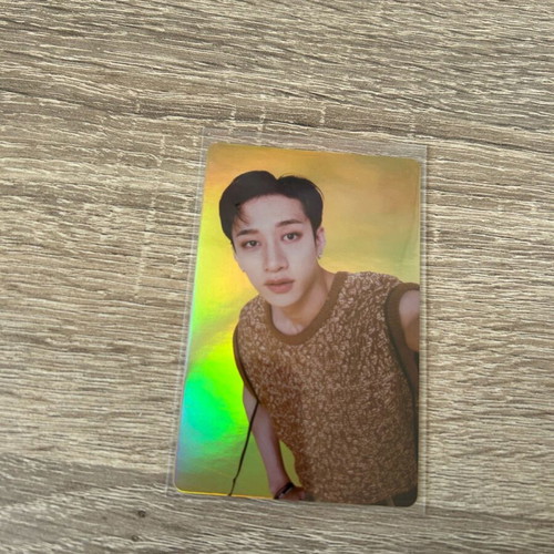 Stray Kids Ultramilk Collaboration Photocard Bang Chan in excellent condition