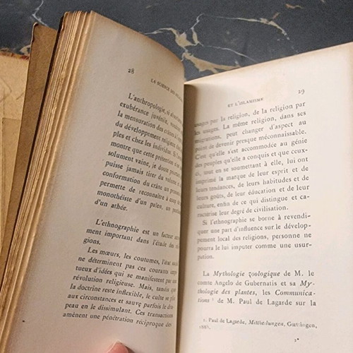 La Science des Religions et l'Islamisme book used, 1886 edition