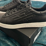 Emporio Armani sneakers size 42 like new, black