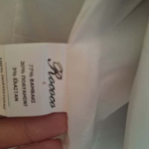 Rococo jacket like new, size S-M, white and blue
