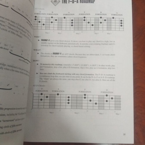 Fretboard Roadmaps book used, English