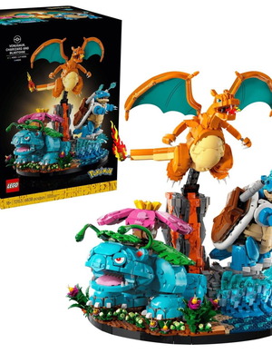 Lego σετ 72153 Pokemon Venusaur, Charizard, Blastoise καινούργιο, σφραγισμένο