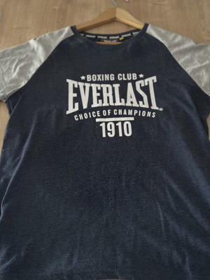 Everlast T-shirt καινούργιο, μέγεθος medium, γκρι και μπλε