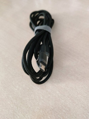Baseus Micro USB 2m braided cable like new, reversible like type c