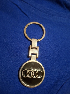 Audi vintage keychain from 1998 model