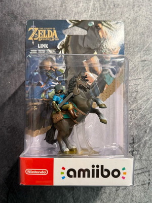 The Legend of Zelda Breath of the Wild Link Rider Nintendo Amiibo нов, запечатан