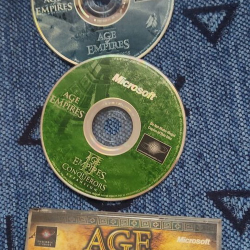 Age of Empires Gold Edition used PC game with manuals