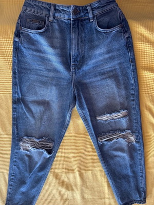 Jean Attrattivo girlfriend women's pants small like new, blue