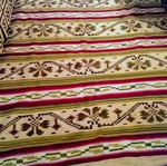 old woolen kilim