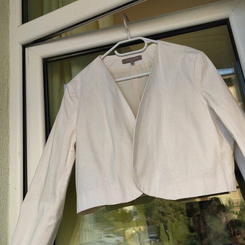 White short women's jacket