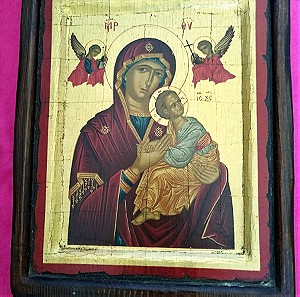 Εικονα Παναγια με Χριστό, 17x21 εκ. Πολυ ομορφη άθικτη