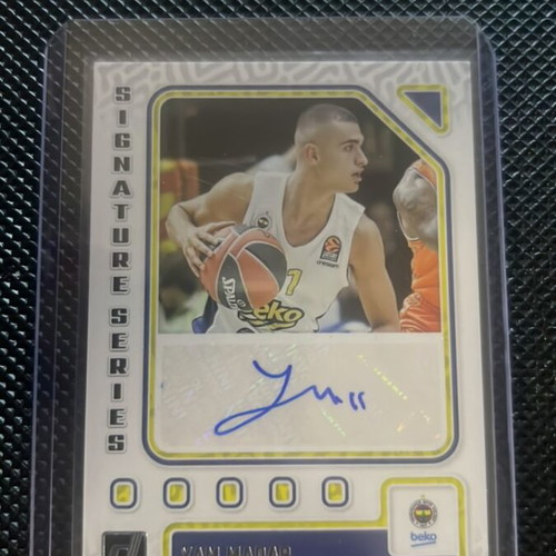 Yam Madar Fenerbache Euroleague autograph card new