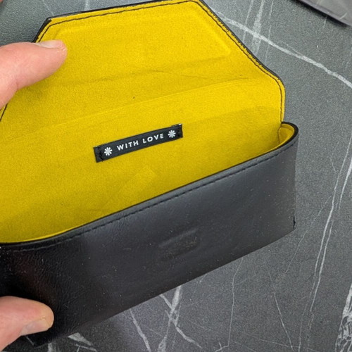 Scotch & Soda sunglasses case new black with cloth