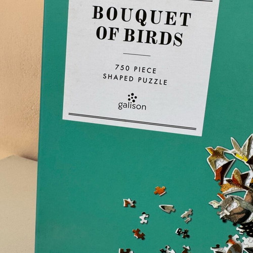 Bouquet of Birds puzzle by Galison new, 750 pieces