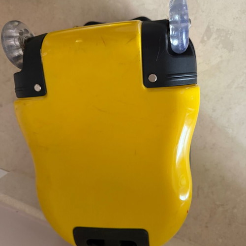 Bartuggi children's suitcase like new, yellow, trolley and backpack