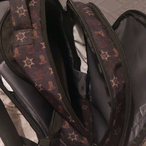 Polo Primary School Bag with Pencil Case like new, glow in the dark