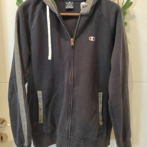 Champion hoodies used, blue, size M