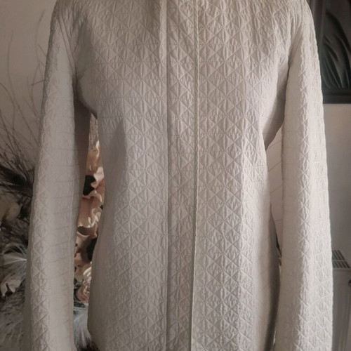 Weekend Max Mara pique jacket like new, beige, size M