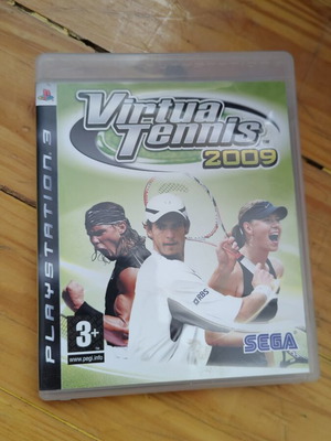 Virtua Tennis 2009 PS3 game used, complete with manual