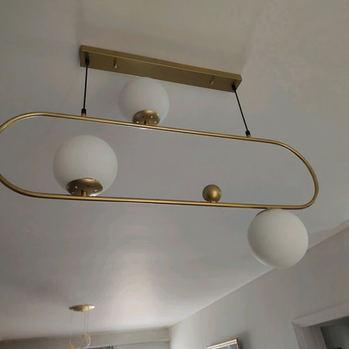 Lighting set for living room, dining and kitchen, adjustable height, new