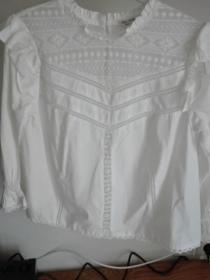 Miss Selfridge Blouse White, Size XS, Like New