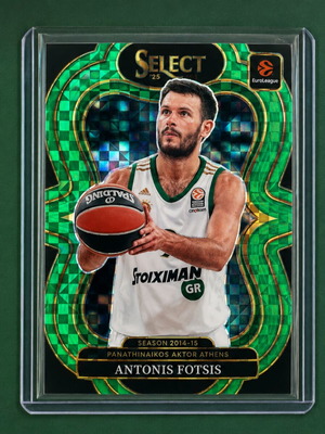 Antonis Fotsis Euroleague Select 25-26 basketball card like new