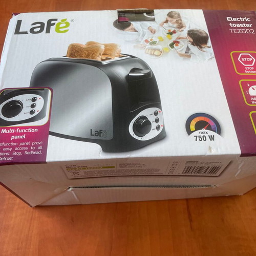 Lafe Toaster 2-Slice 750W new