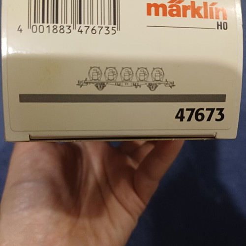 Marklin 47673 Goods Wagon like new with box and plastic protectors