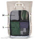 Clothes organization bag black new