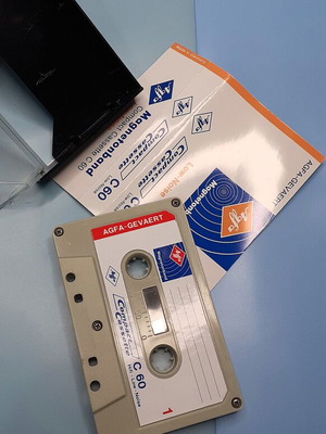 Συλλεκτική κασέτα Agfa 1971 μεταχειρισμένη, vintage audio