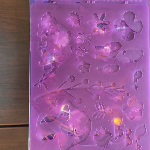 Children's drawing block used, pack of 5 issues with molds
