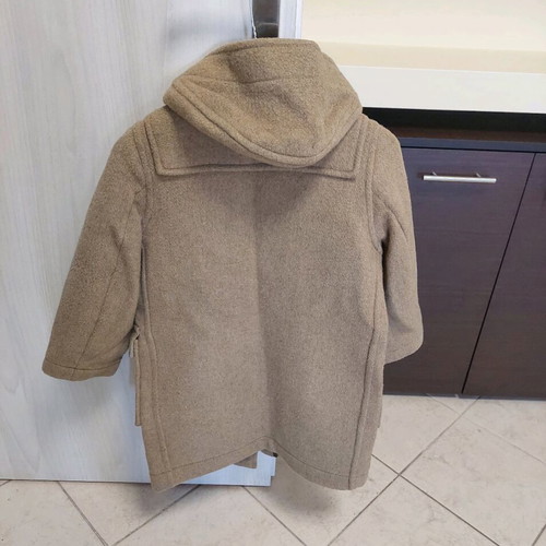 Montgomery Gloverall wool coat used for 8 years camel color
