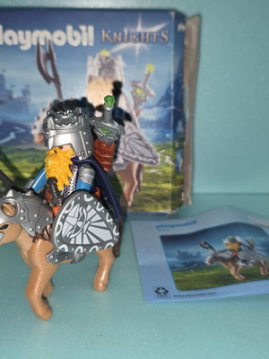 Playmobil джудже воин с пони употребяван (9345)