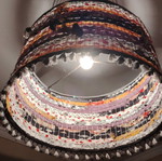 Handmade ceiling light used