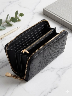 Wallet new, black