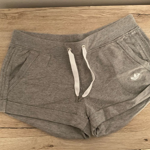 Adidas shorts new, gray, size 38