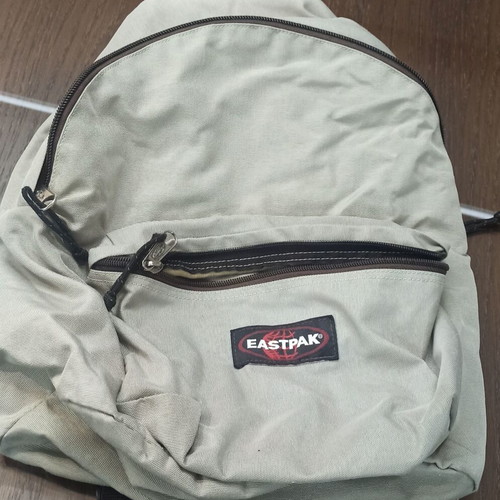 Eastpak backpack gray-beige used