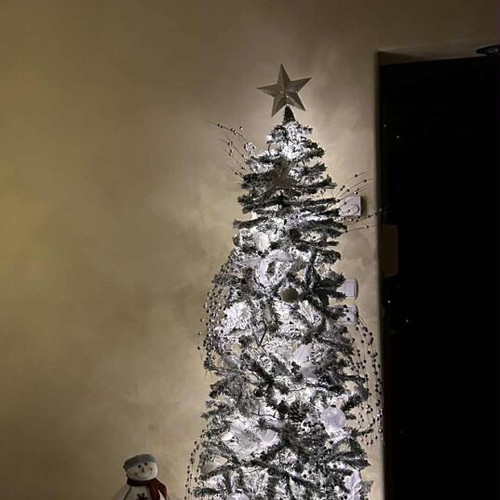 Slim Christmas tree Inart like new, 2.20 m height