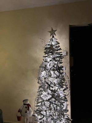 Slim Christmas tree Inart like new, 2.20 m height