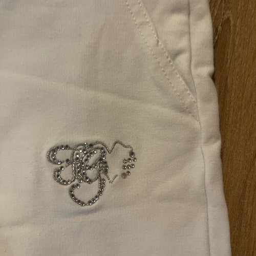 White sweatpants like new, size M