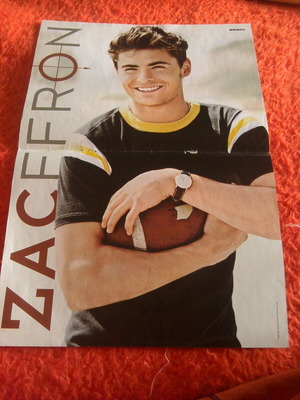 Zac Efron & Linkin Park poster like new, size 41.5x28