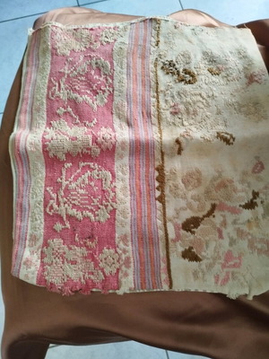 Traditional pillow used, old