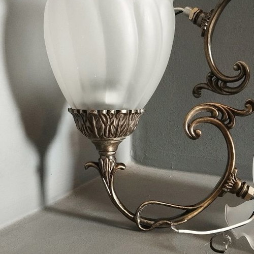 Lamps with bases used, set of 2 pieces