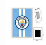 Μαγνητάκι Manchester City με διάφανη ακρυλική κορνίζα φωτογραφιών