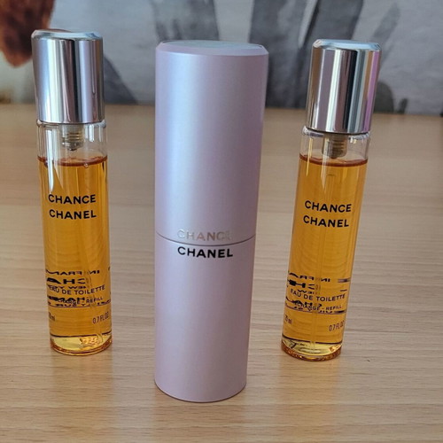 Chanel Chance Twist and Spray travel perfume like new, 3x20ml
