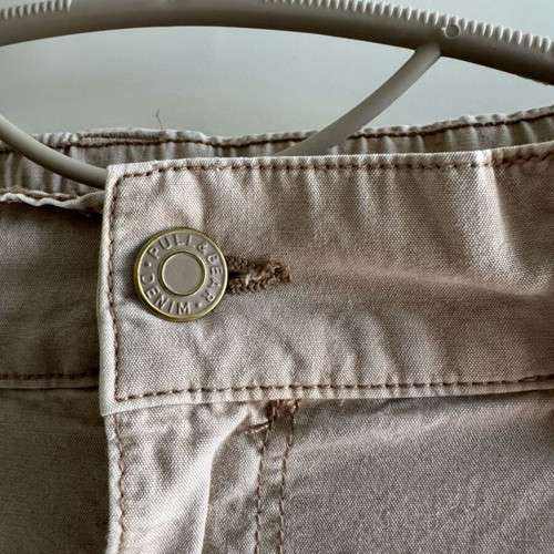 Pull&Bear cargo pants used, size 36, beige