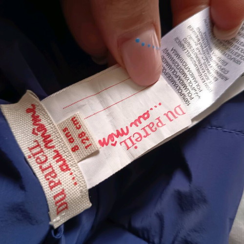 Dpam jacket for girl 8 years like new