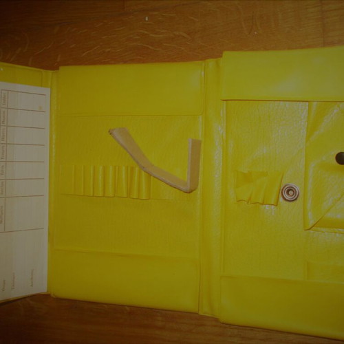 Plastic School Pencil Case AEK 80s new