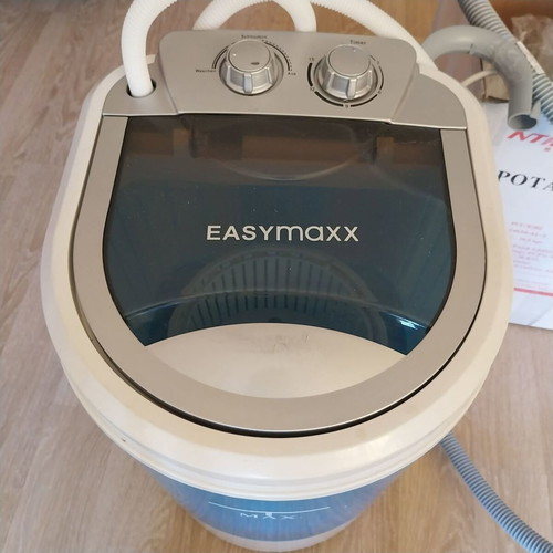 Easymaxx mini washing machine, 3 kg capacity, unused